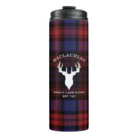 Tartan Kariert Clan MacLachlan Family Lake House