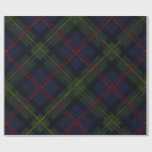 Tartan Kariert Clan Malcolm Scottish Pattern Geschenkpapier (Flach)