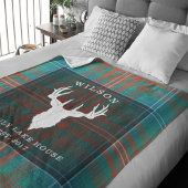 Tartan Kariert Clan Wilson Family Lake House Sherpadecke