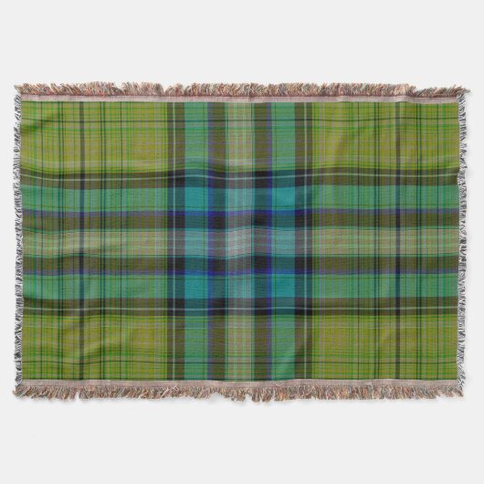 Tartan Kariert Decke (Vorderseite)