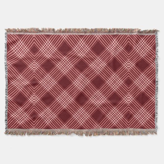 Tartan Kariert Decke (Vorderseite)