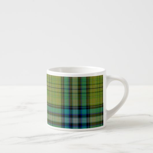 Tartan Kariert Espressotasse (Rechts)