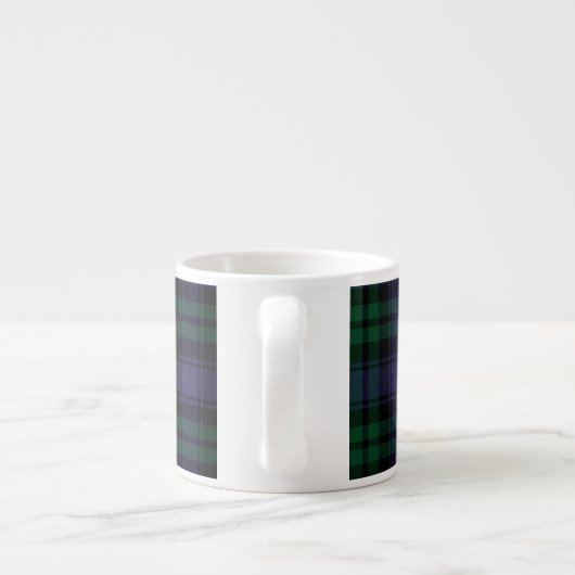 Tartan, Kariert Espressotasse (Rückseite)