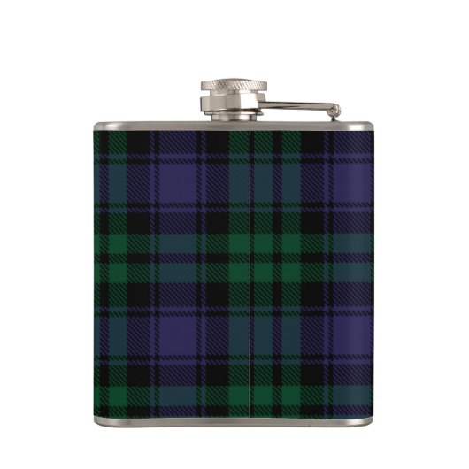 Tartan, Kariert Flachmann (Rückseite)