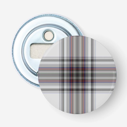 Tartan Kariert Flaschenöffner (Vorderseite)