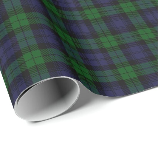 Tartan Kariert Geschenkpapier (Rolleneckpunkt)