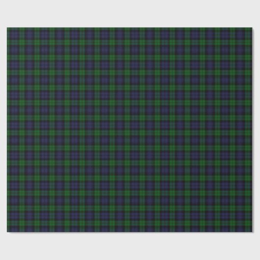 Tartan Kariert Geschenkpapier (Flach)