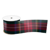 Tartan Kariert Green Red Satinband (Spule)