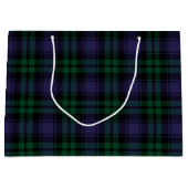 Tartan, Kariert Große Geschenktüte (Vorderseite)