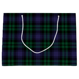 Tartan, Kariert Große Geschenktüte