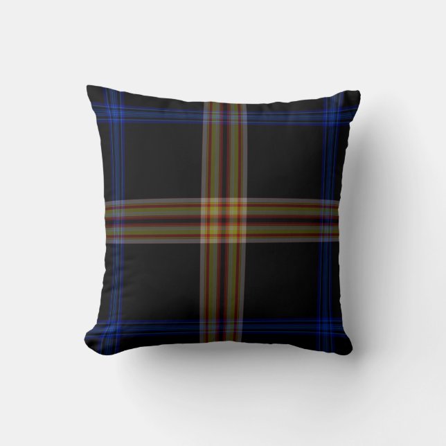 Tartan Kariert Kissen (Vorderseite)