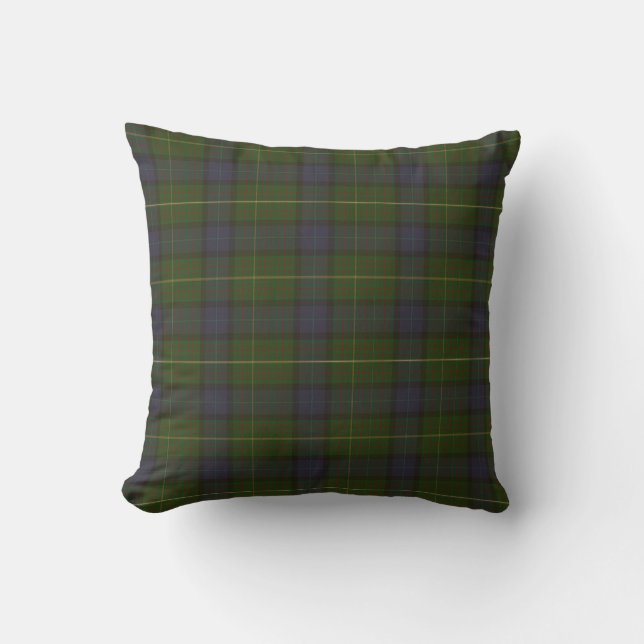 Tartan kariert kissen (Vorderseite)