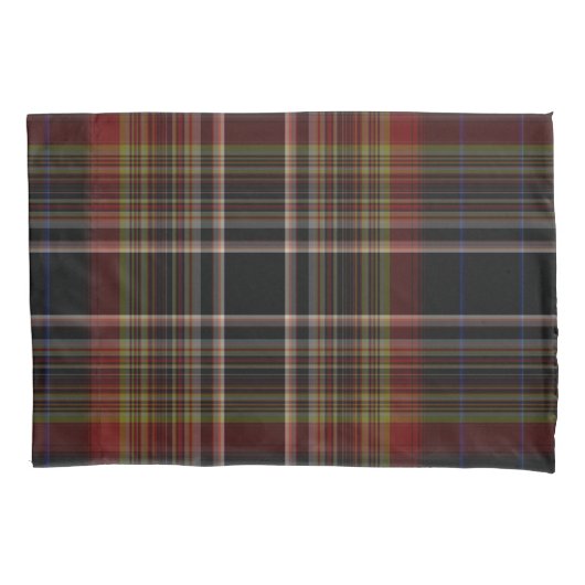 Tartan Kariert Kissenbezug (Vorderseite)