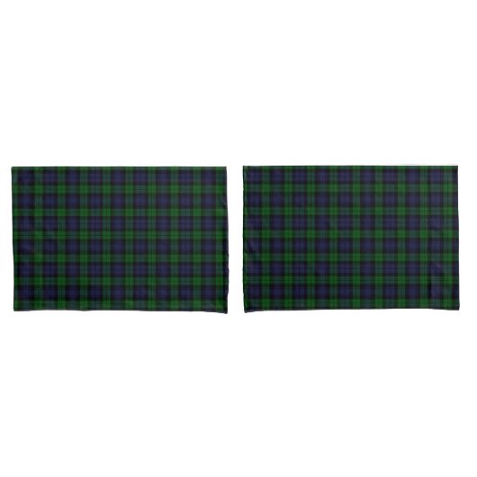 Tartan Kariert Kissenbezug (Vorderseite-Set)