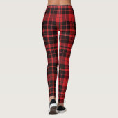 Tartan Kariert Leggings (Rückseite)