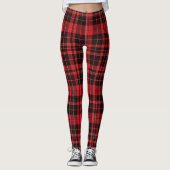 Tartan Kariert Leggings (Vorderseite)