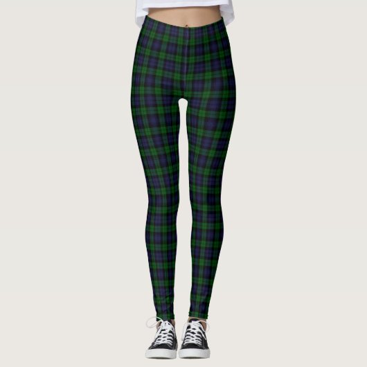 Tartan Kariert Leggings (Vorderseite)