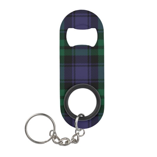 Tartan, Kariert Mini Flaschenöffner (Vorderseite)
