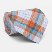 Tartan Kariert Neck Tie Krawatte (Gerollt)