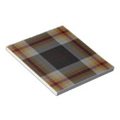 Tartan Kariert Notizblock (angewinkelt)