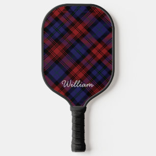 Tartan Kariert Personalisiert Rustic Clan MacLachl Pickleball Schläger