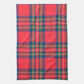 Tartan Kariert Red Classic Weihnachtsfeiertag Geschirrtuch (Vertikal)