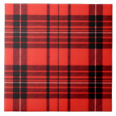 Tartan Kariert Red Traditional Modern Collection Fliese (Vorderseite)
