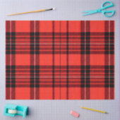 Tartan Kariert Red Traditional Modern Collection Seidenpapier (Basteln)