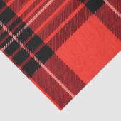 Tartan Kariert Red Traditional Modern Collection Seidenpapier (Ausschnitt)