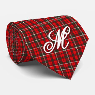 Tartan Kariert Red Traditional Popular Collection Krawatte