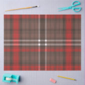 Tartan Kariert Red Traditional Trendy Collection Seidenpapier (Basteln)