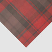 Tartan Kariert Red Traditional Trendy Collection Seidenpapier (Ausschnitt)