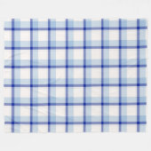 Tartan Kariert - Schottisches Nahtloses Muster 3 Fleecedecke (Vorderseite (Horizontal))