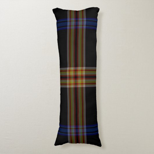 Tartan Kariert Seitenschläferkissen (Vorderseite Vertikal)