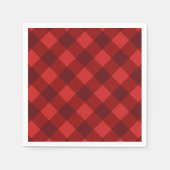 Tartan Kariert Serviette (Vorderseite)