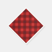 Tartan Kariert Serviette (Ecke)