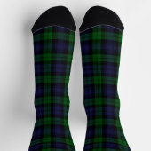 Tartan-Karierte Drucksocken Socken (Oben)