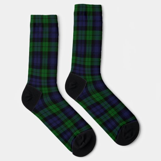 Tartan-Karierte Drucksocken Socken (Rechts)
