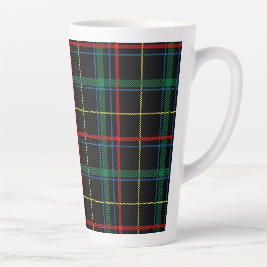 Tartan Karierte Karos Muster-25774 Milchtasse (Rechts)