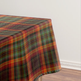Tartan, Karierte schottische Weihnachten Tischdecke