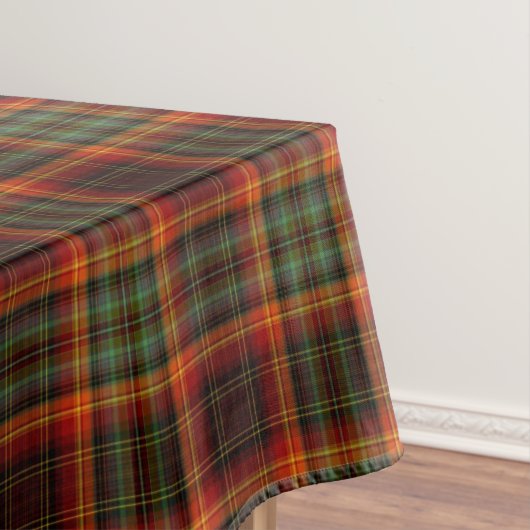 Tartan, Karierte schottische Weihnachten Tischdecke (Beispiel)