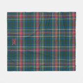Tartan Karierte Ursprünge Weihnachten Fleecedecke (Vorderseite (Horizontal))