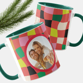Tartan Karierte Weihnachten Tasse