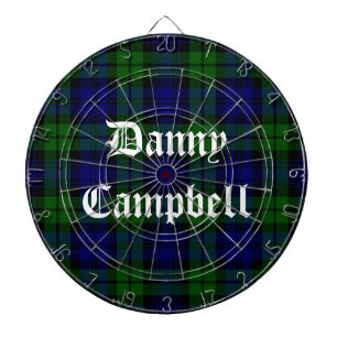 Tartan-Kariertes Dart-Mainboard mit Black Watch Dartscheibe