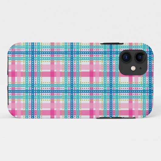Tartan, kariertes Muster Case-Mate iPhone Hülle (Rückseite (Horizontal))