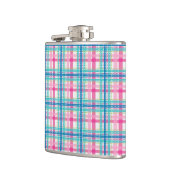 Tartan, kariertes Muster Flachmann (Links)