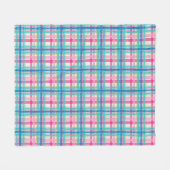 Tartan, kariertes Muster Fleecedecke (Vorderseite (Horizontal))