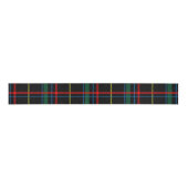 Tartan Kariertes Muster, grün, Ripsband (Vorderseite)