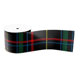 Tartan Kariertes Muster, grün, Ripsband