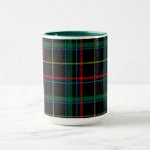 Tartan Kariertes Muster, grün, Tasse (Zentrum)